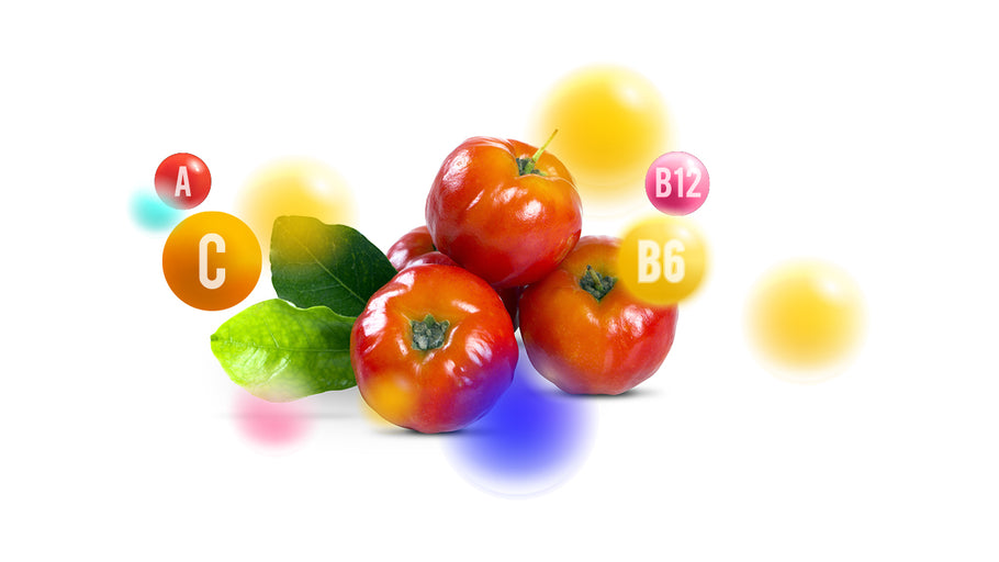 Acerola fruit vegetable blends - Vegan Tabs