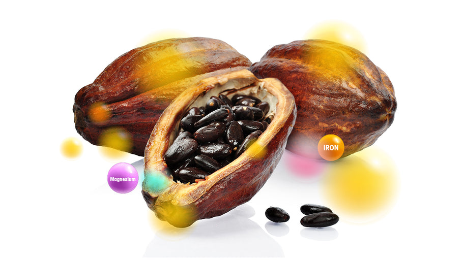 Cocoa bean vegetable blends - Vegan Tabs