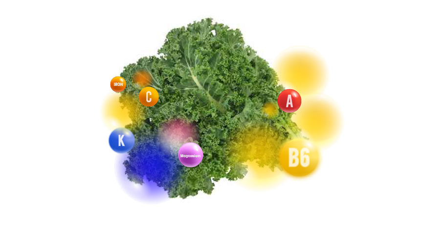 Kale vegetable blends - Vegan Tabs