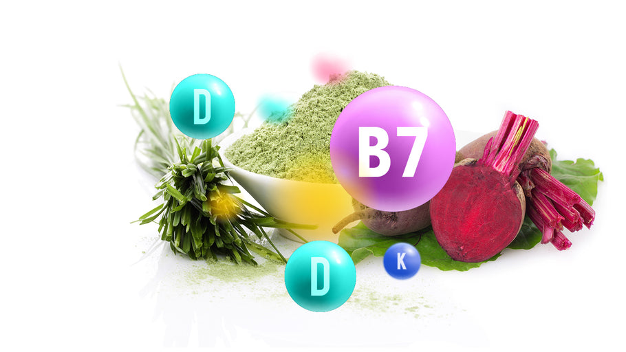 Vitamin B7 - The benefits of Vegan Tabs