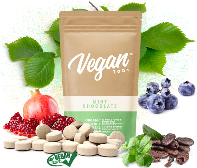 Vegan Tabs 2 Days Food Supply Mint Chocolate